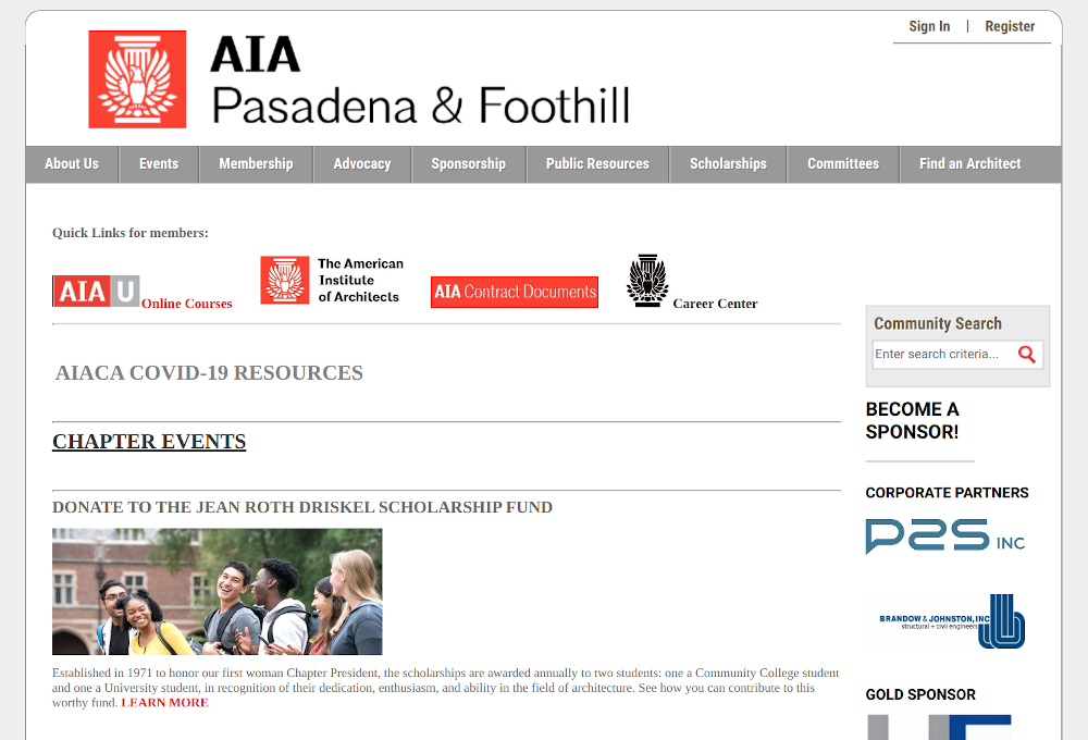 A.I.A. Pasadena & Foothill Chapter